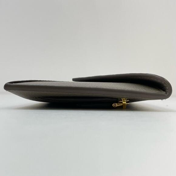 Prada Envelope Bi fold Long Wallet Gray - Picture 3 of 13